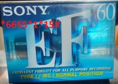 نوار کاست خام 60 SONY- C-EFB