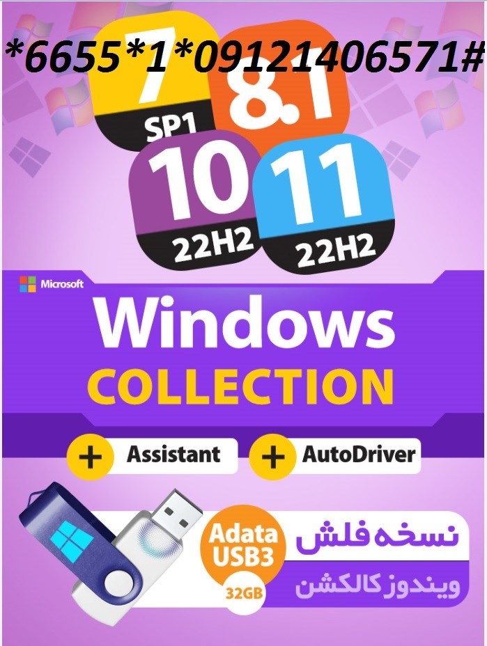 USB FLASH Windows Collection+Assistant+Autodriver Version 2.0