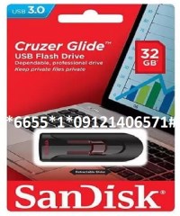 فلش مموری سن دیسک ظرفیت 32 گیگابایت مدل CRUZER GLIDE