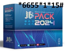 مجموعه کامل نرم افزارهای کاربردی ویندوز 2024 روی  فلش 128 گیگ - JB Pack 2024v2 USB Flash