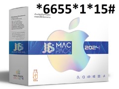 مجموعه نرم افزاری مک برروی فلش 128 گیگ JB MacPack 2025 -Sequoia