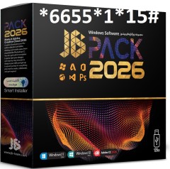 مجموعه نرم افزاری JB Pack 2026 USB Flash