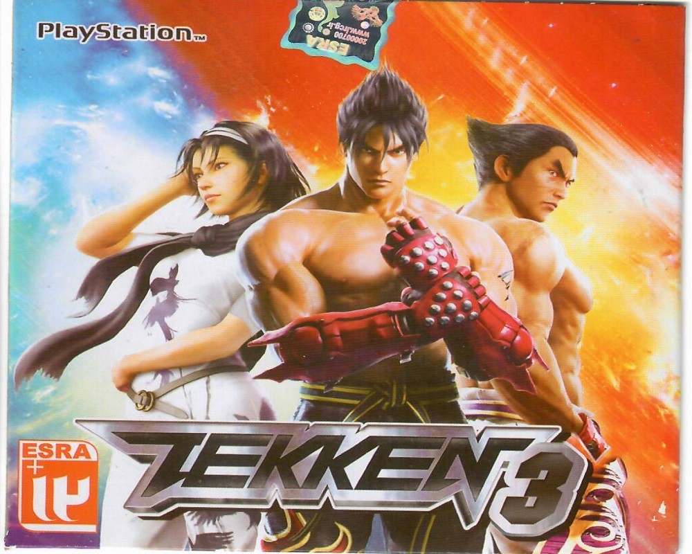 دیسک بازی Tekken 3 برای پلی استیشن 1